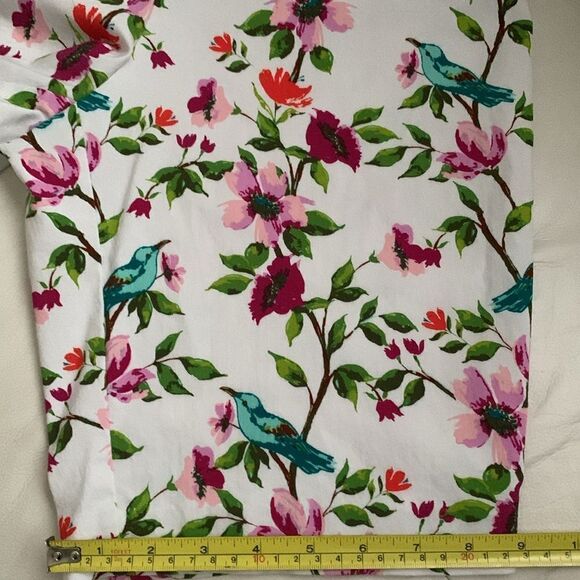 Nine.Eight Stretch Flowar Print Women’s Shirts Pockets Size M - Picture 6 of 7